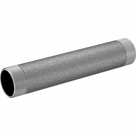 BSC PREFERRED Standard-Wall 304/304L Stainless Steel Pipe Threaded on Both Ends 3 Pipe Size 18 Long 4813K132